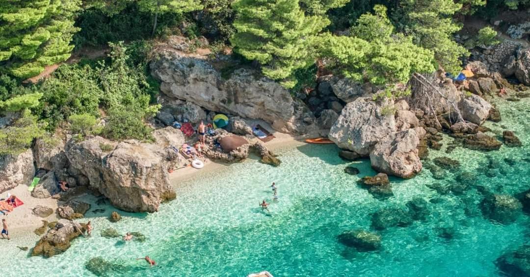 Apartment Villa Mirna Makarska Eksteriør billede